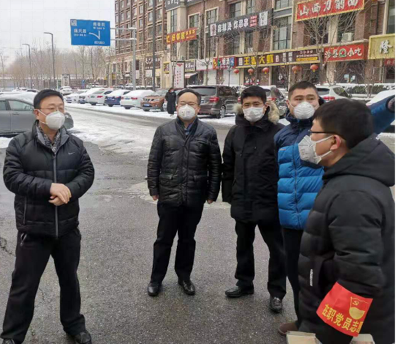 mg不朽情缘向导慰问疫情防控一线事情职员
