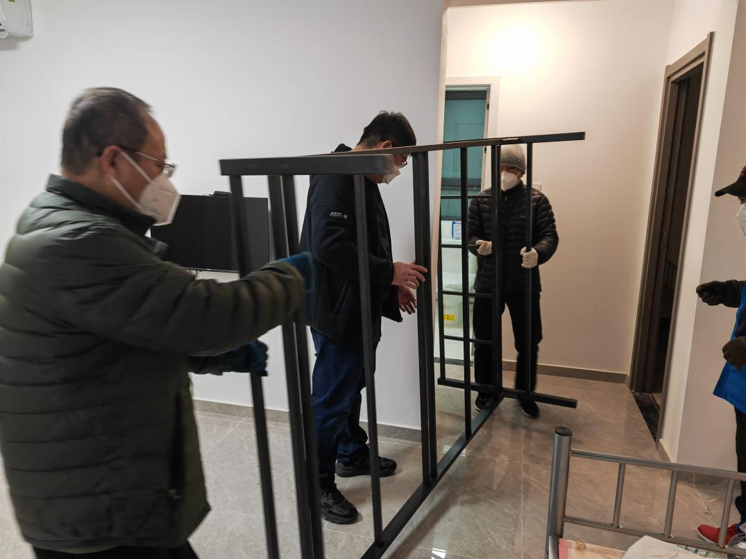 协力同心 共济偕行 mg不朽情缘控股自愿突击队迅速集结 支援临河方舱医院建设事情