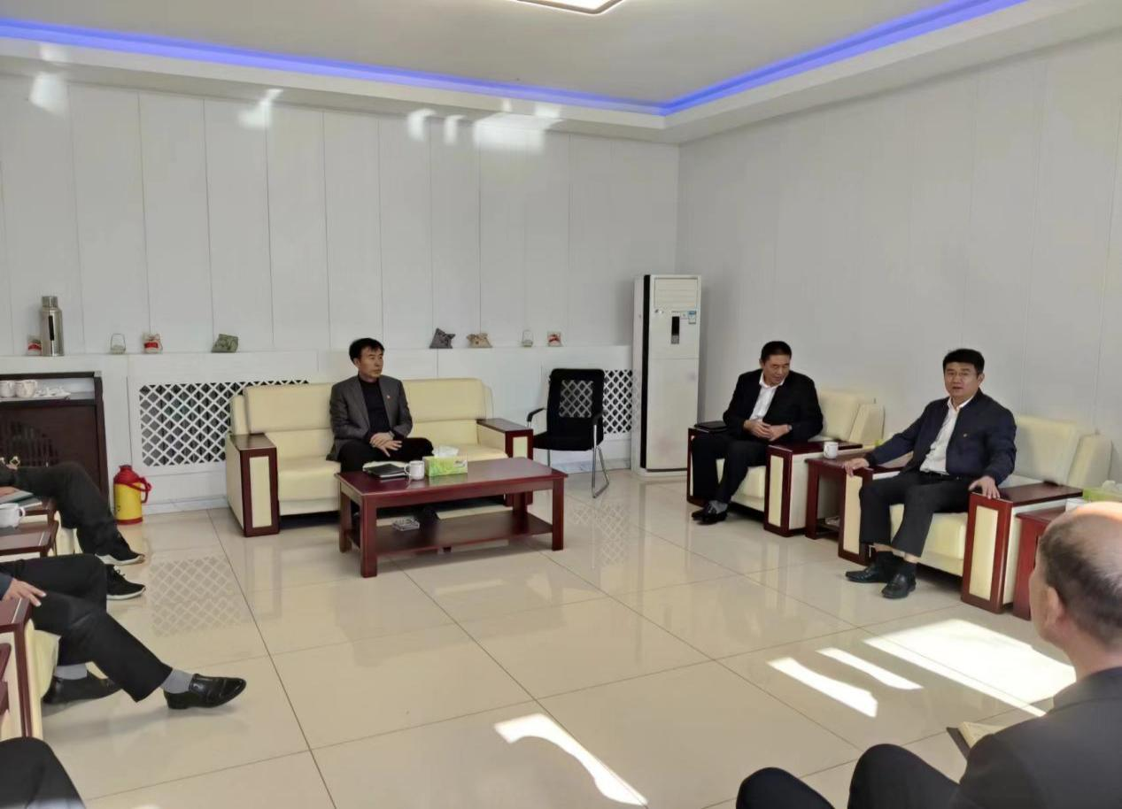 【学头脑 强党性 重实践 建新功】 mg不朽情缘控股党委书记李文江带队至mg不朽情缘机械调研指导事情