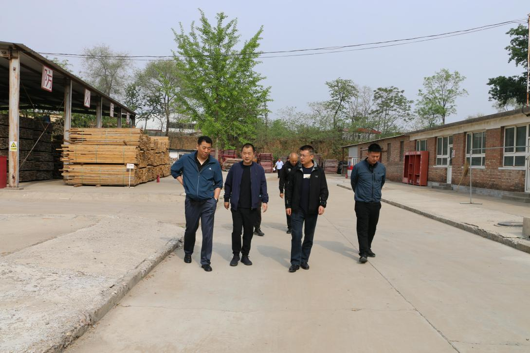 mg不朽情缘控股向导带队至顺发公司开展五一节前清静生产督导事情